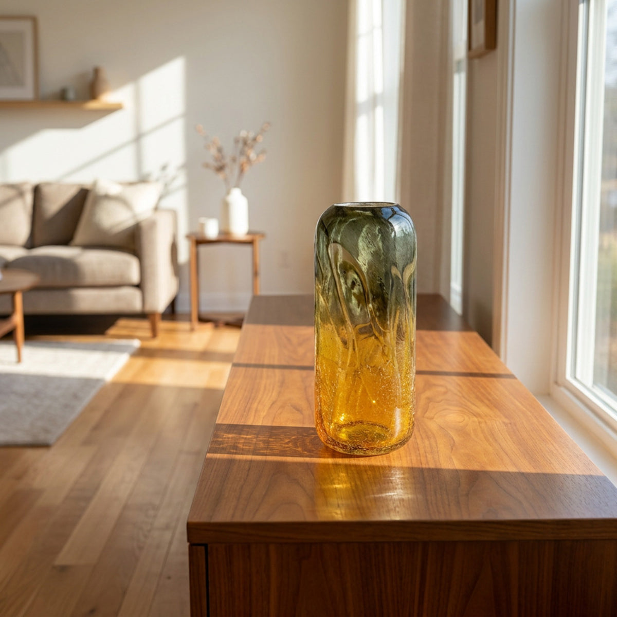 Caldera Glass Vase | 38cm