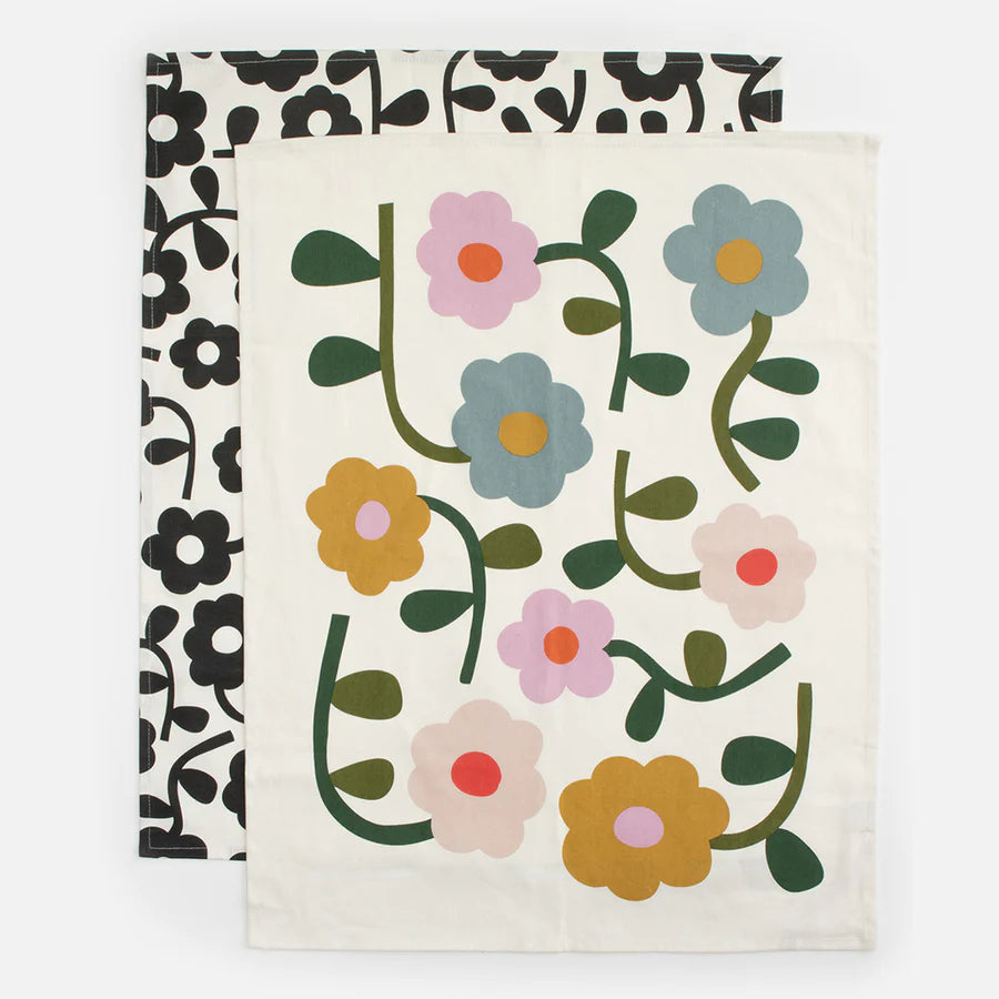 Multi/Mono Florals | Tea Towels
