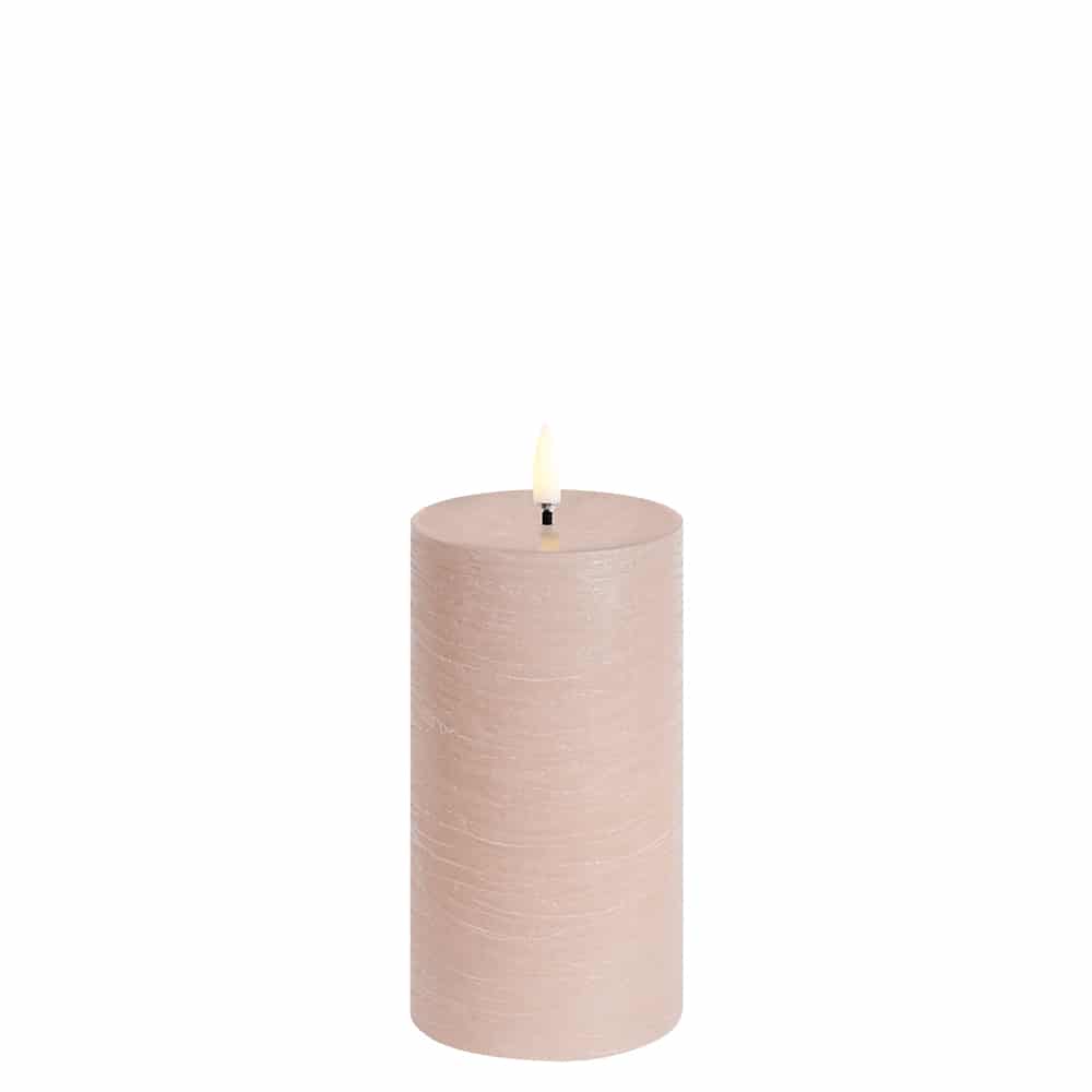 Beige | LED Medium Pillar Candle