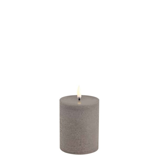 Sandstone | LED Small Pillar Candle