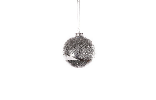 Silver Bead Bauble
