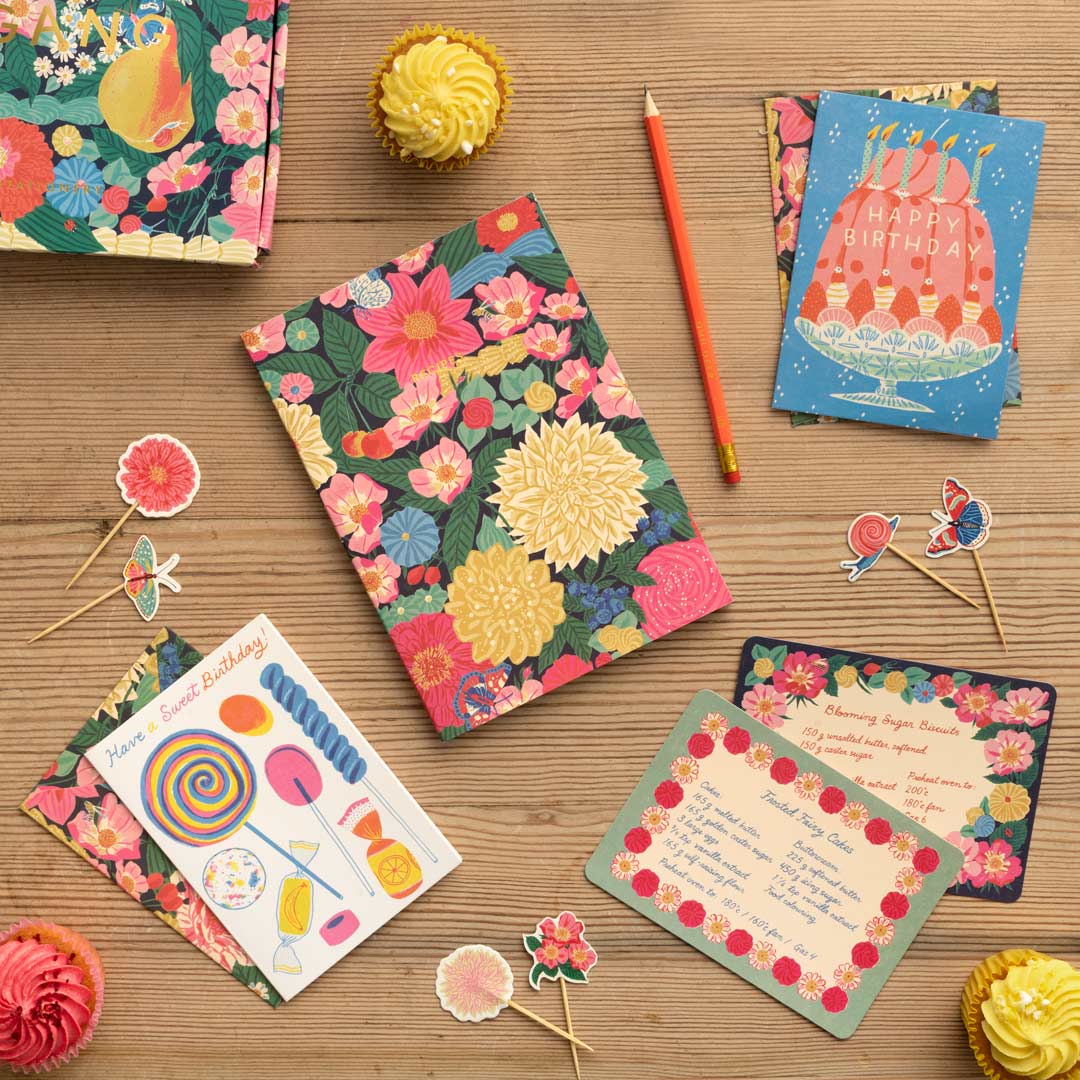 Papergang 'A Floral Bake' Stationary Box