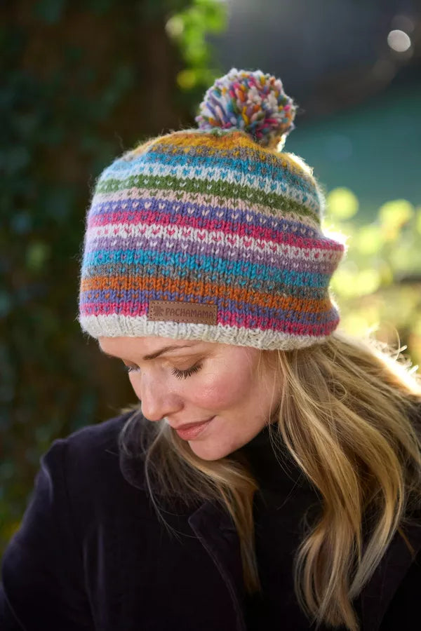 Villarica Bobble Beanie