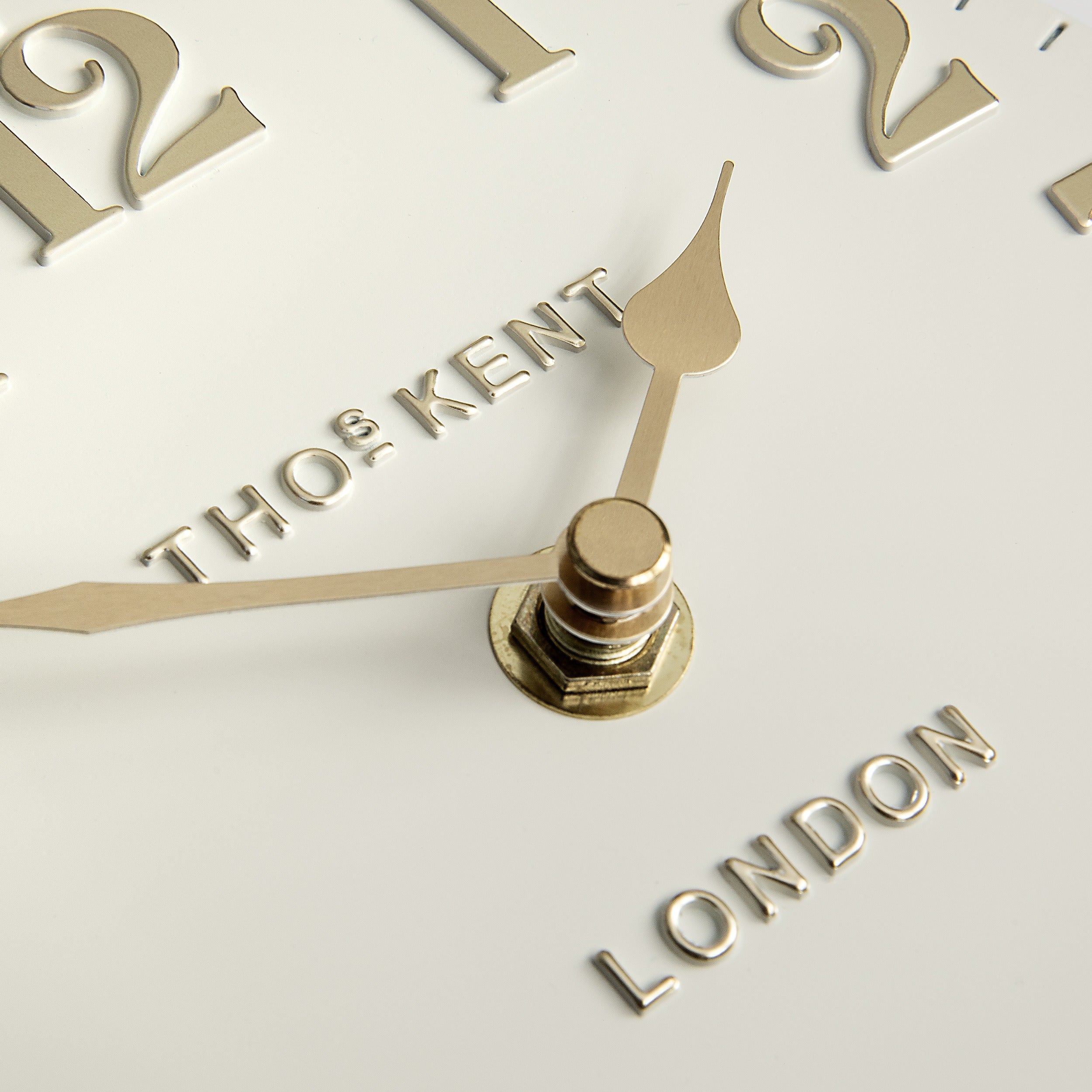 6'' Arabic Mantel Clock | Oatmeal