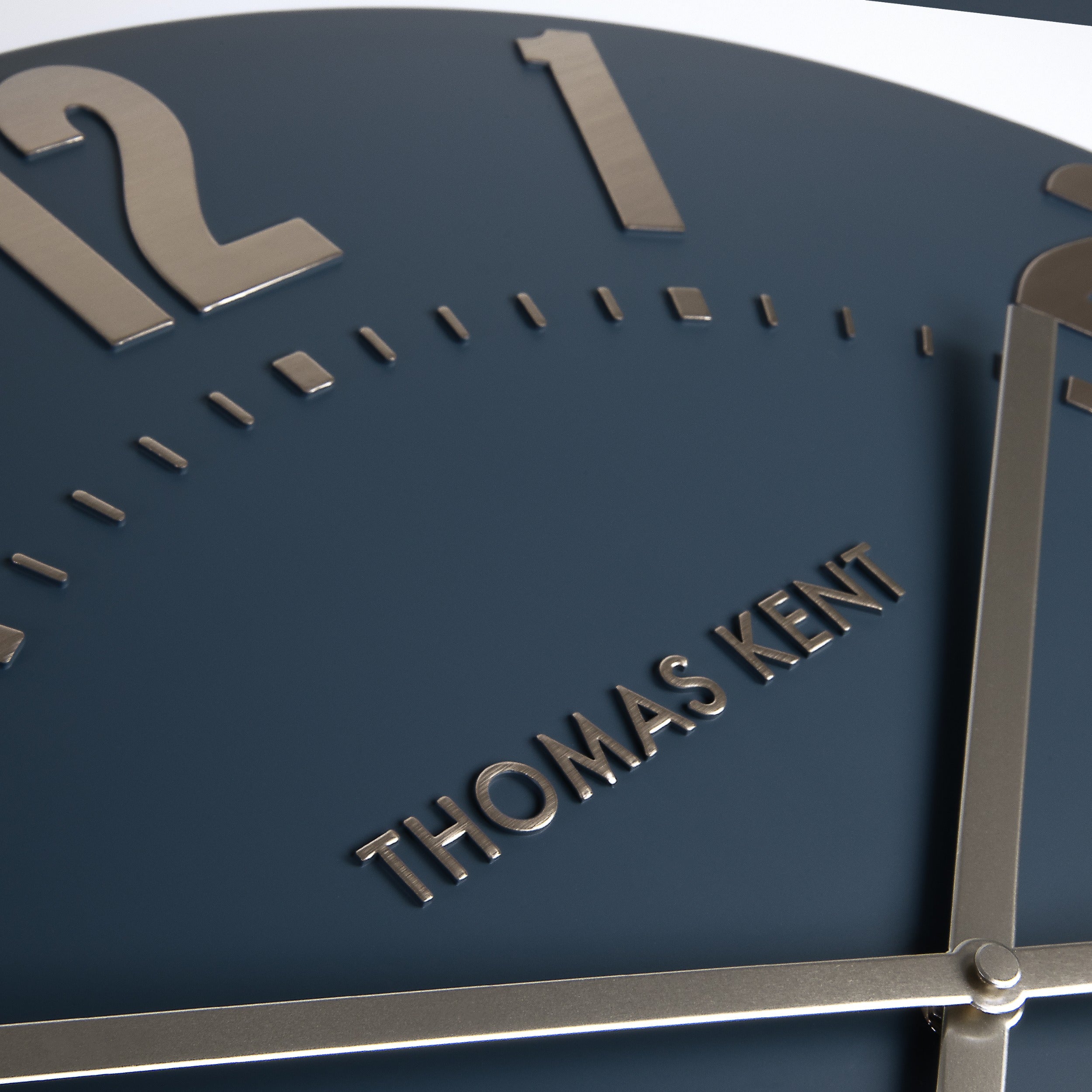 20" Mulberry Wall Clock | Midnight Blue