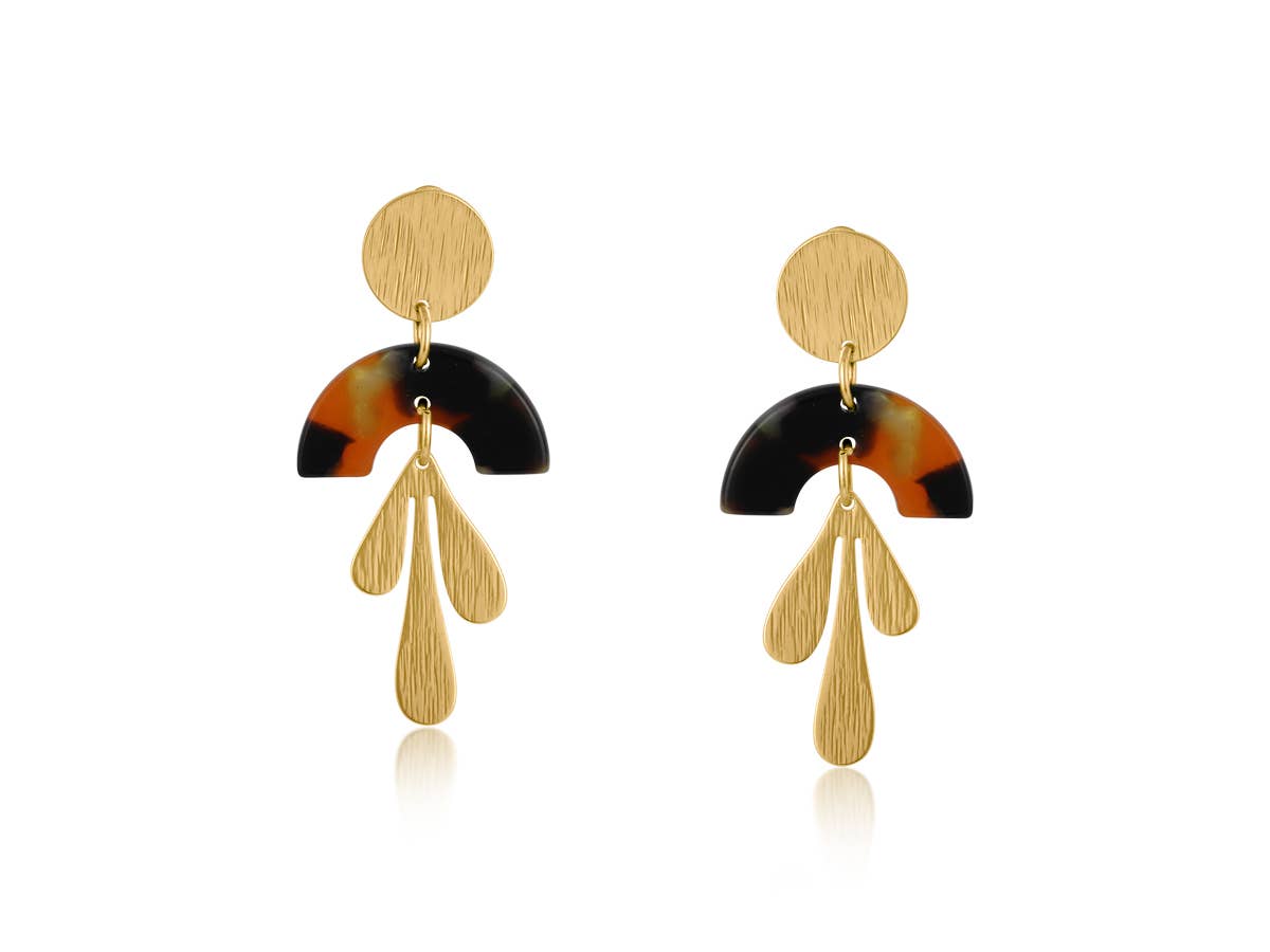 Hortense | Floral Stud Earrings