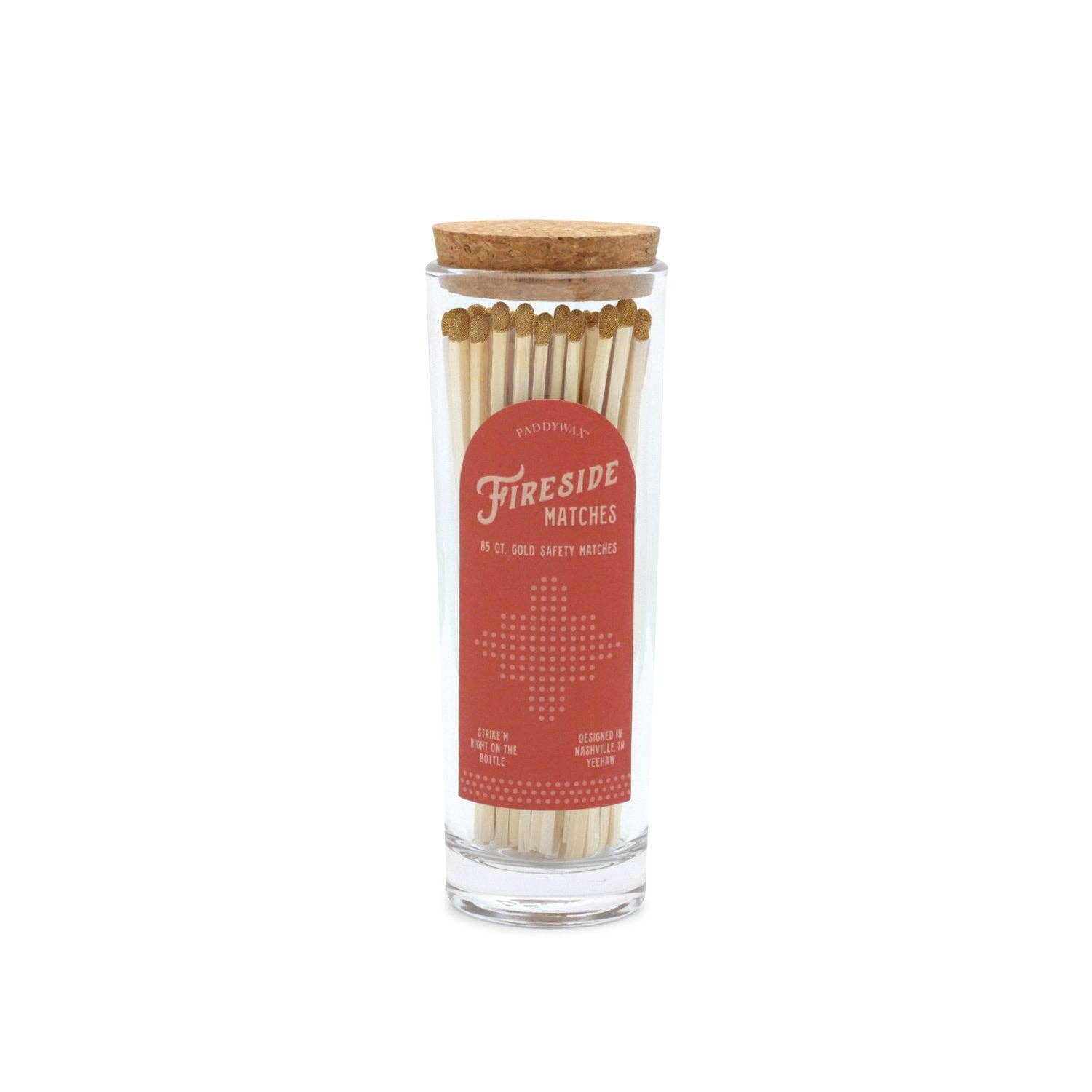 Fireside Safety Matches | Red Gold Tip