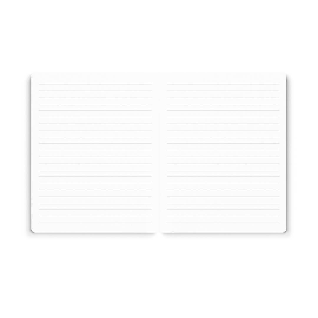 Gouache Floral Kaleido Exercise Book