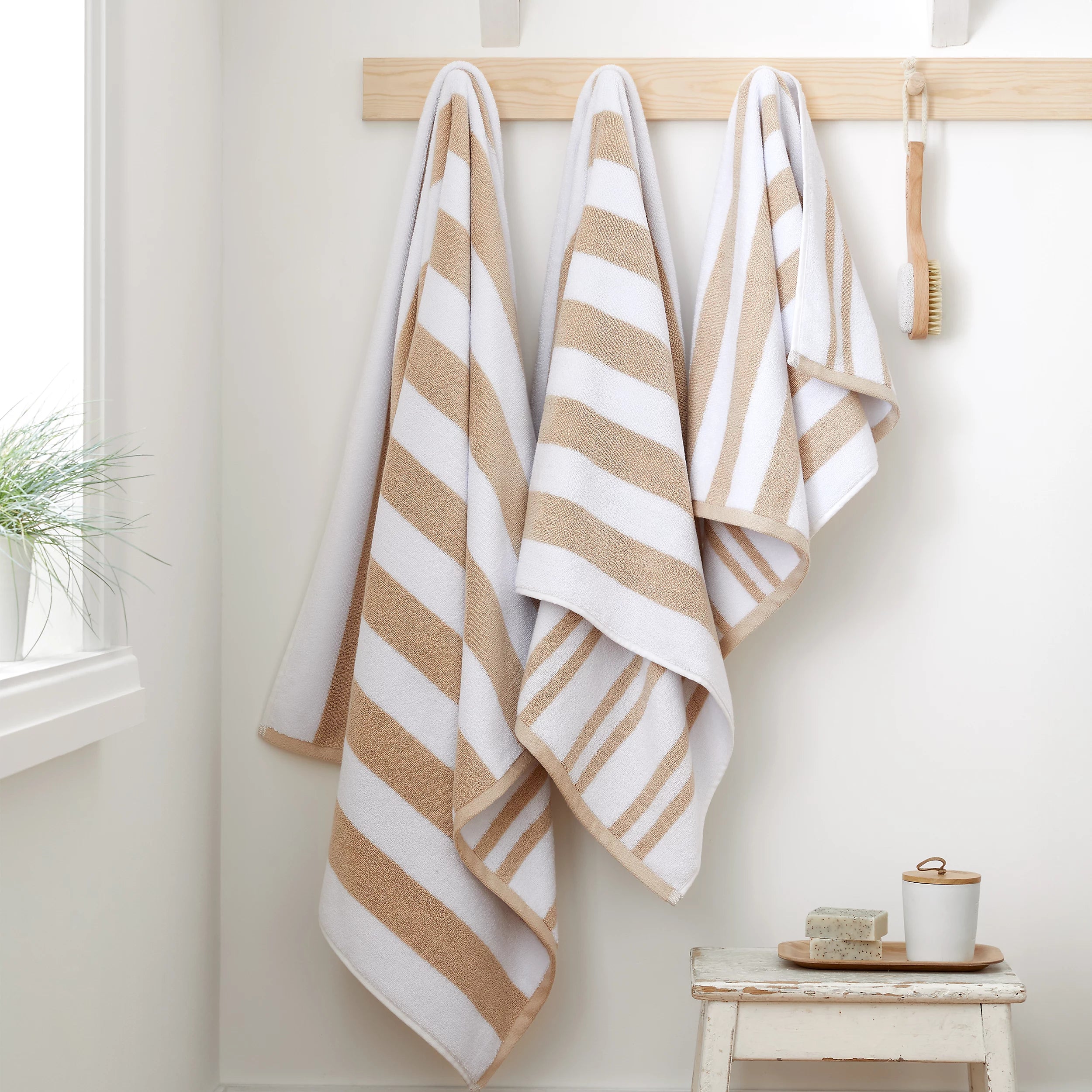 Reversible Stripe | Natural