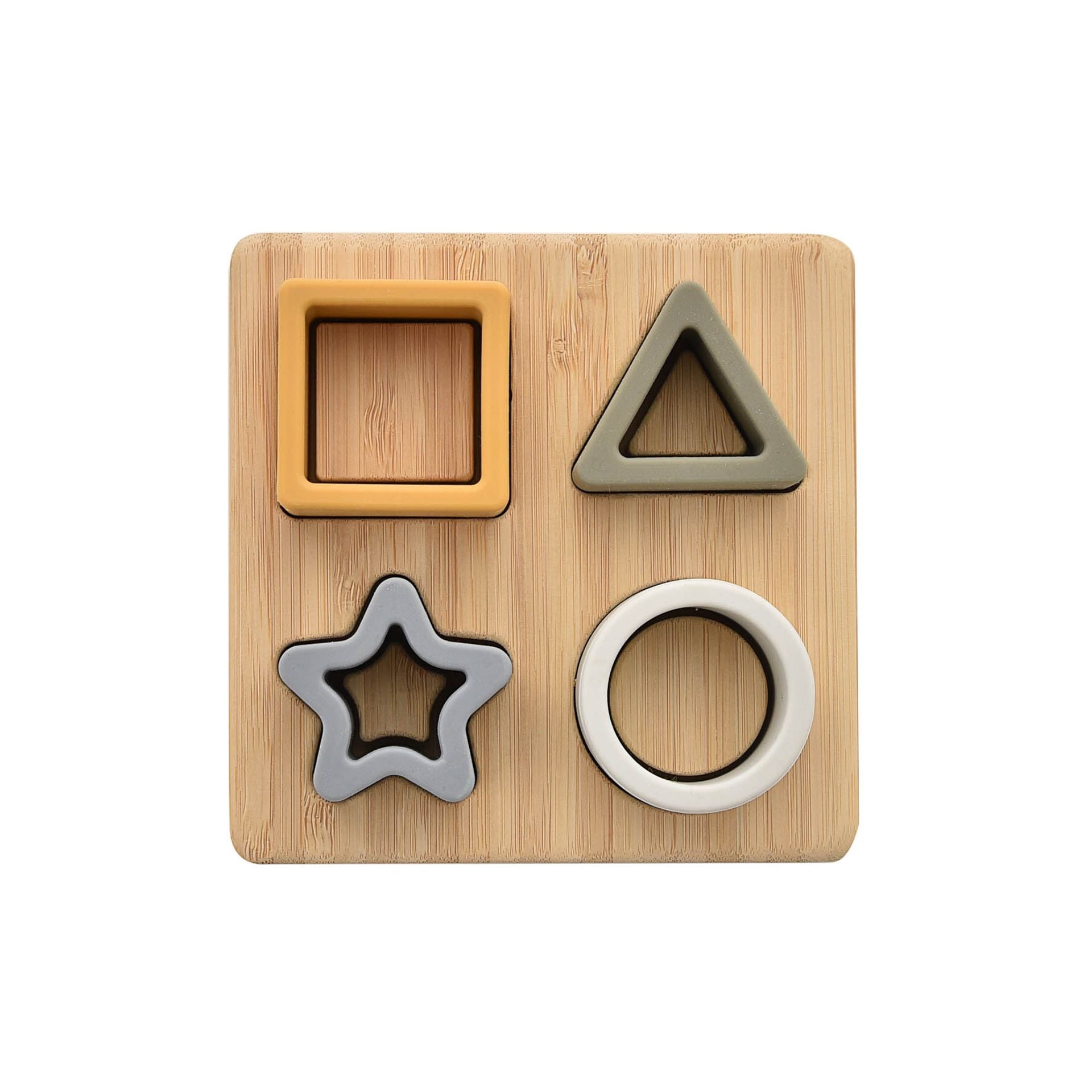 Silicone & Bamboo Puzzle