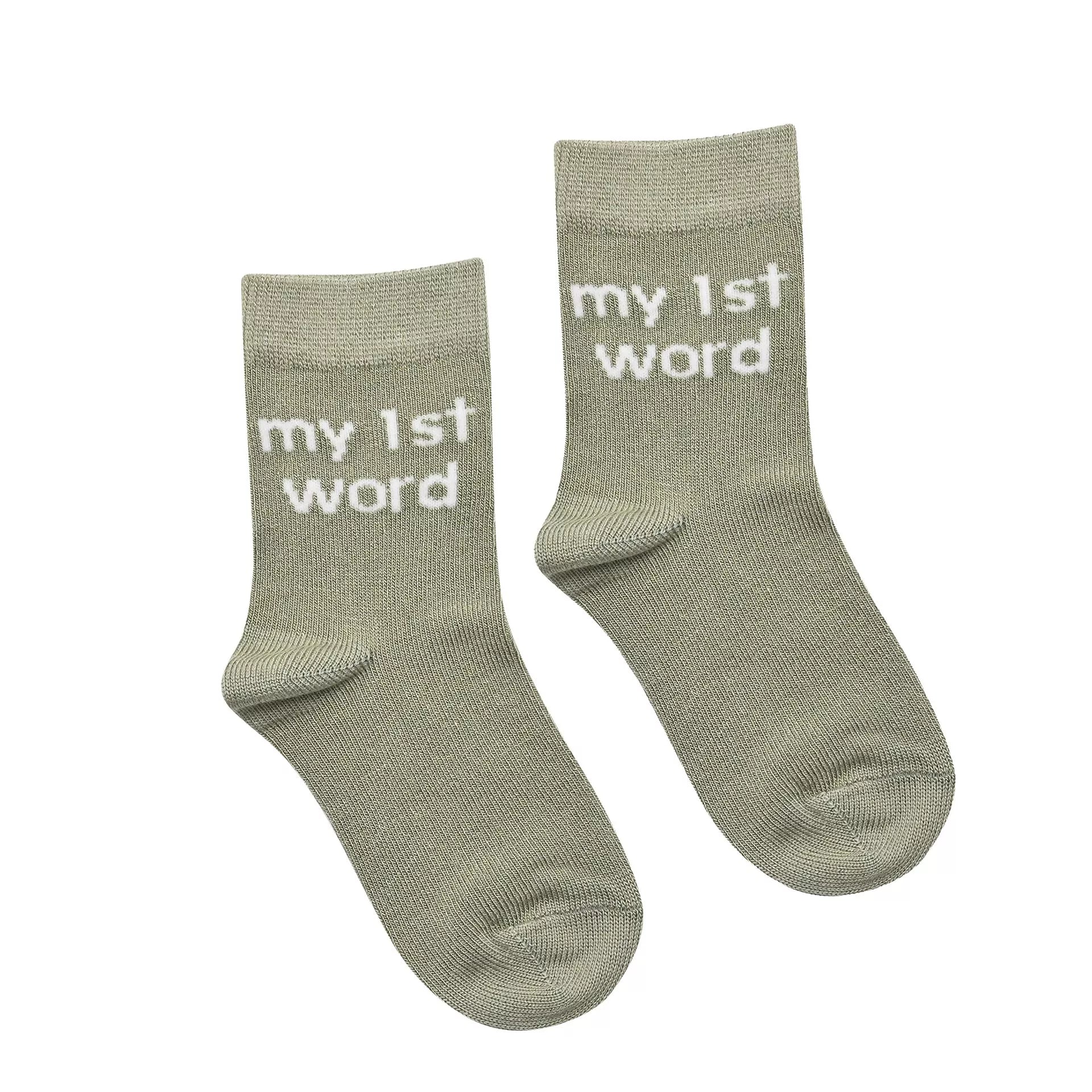 My First Milestones Socks