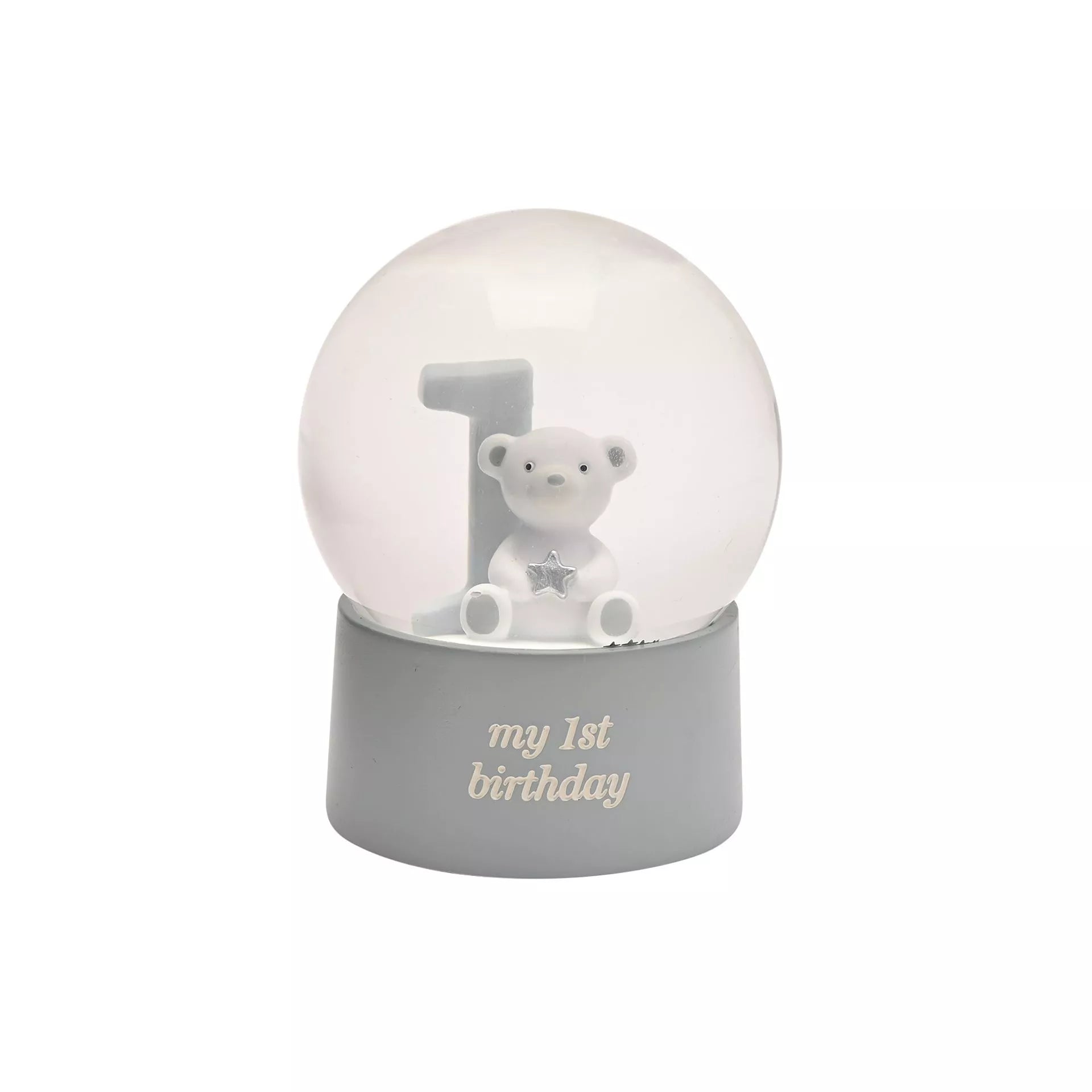 My First Birthday | Blue Water Globe
