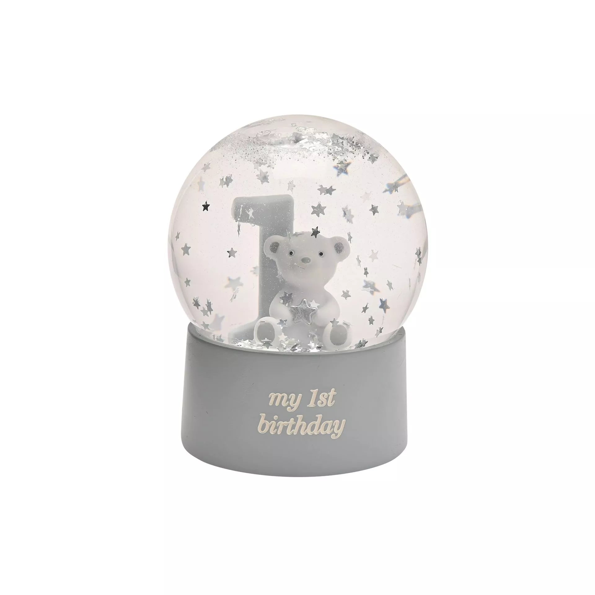 My First Birthday | Blue Water Globe
