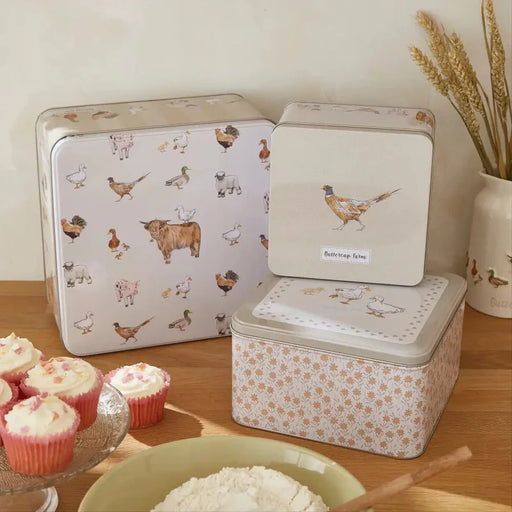 Buttercup Farm | Square Tins