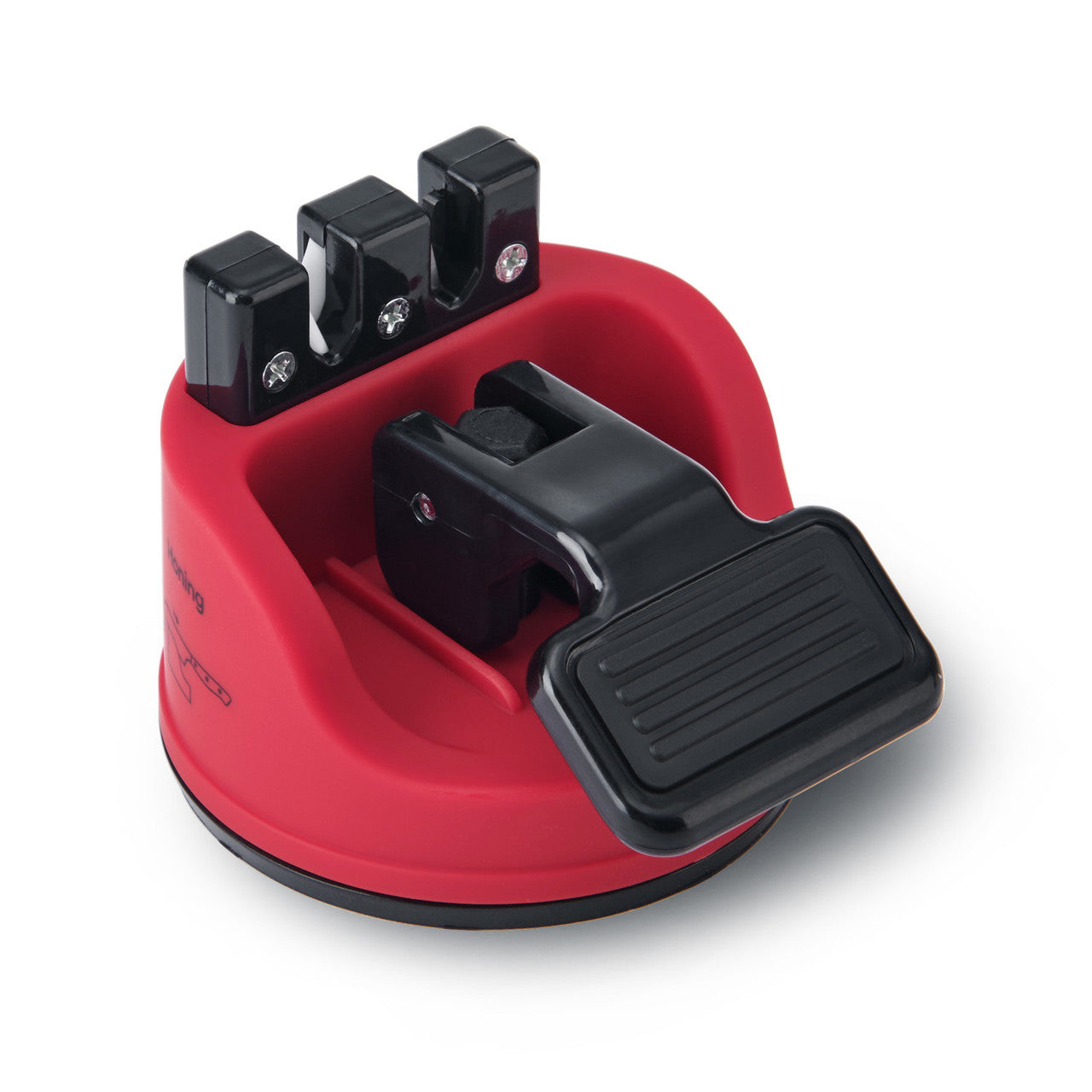 Red Smart Sharp Dual Knife Sharpener