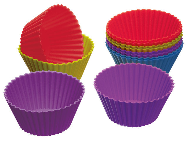 Colourworks Pack of 12 Silicone Cupcake Cases