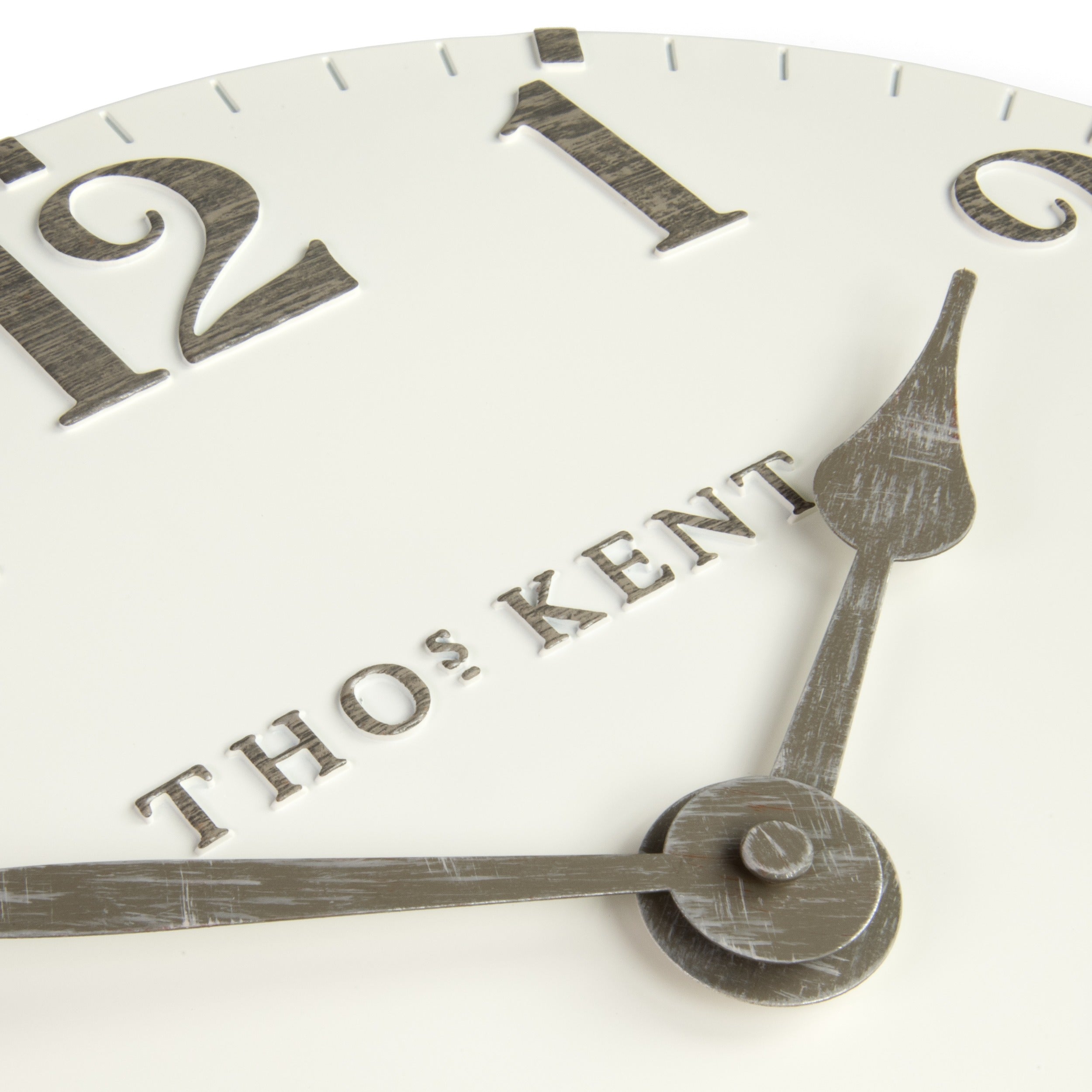 12" Arabic Wall Clock | Limestone