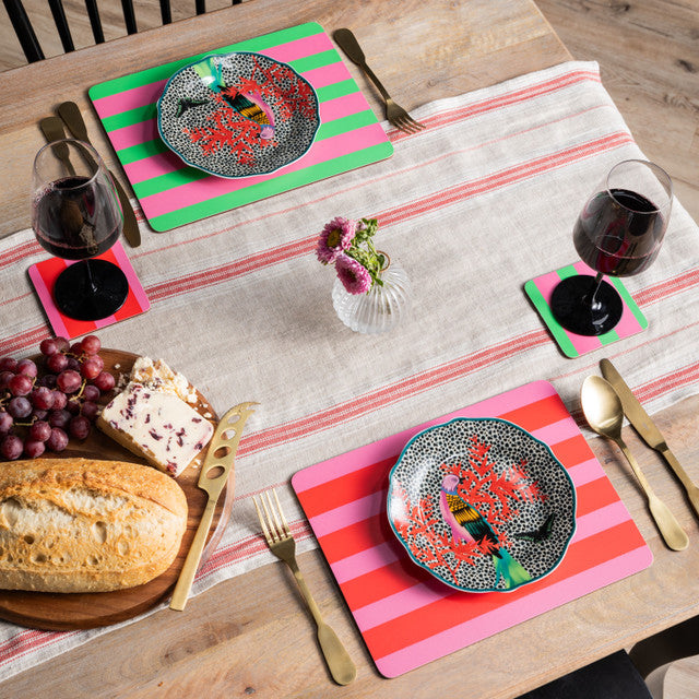 Bright Stripes | 4 Placemats