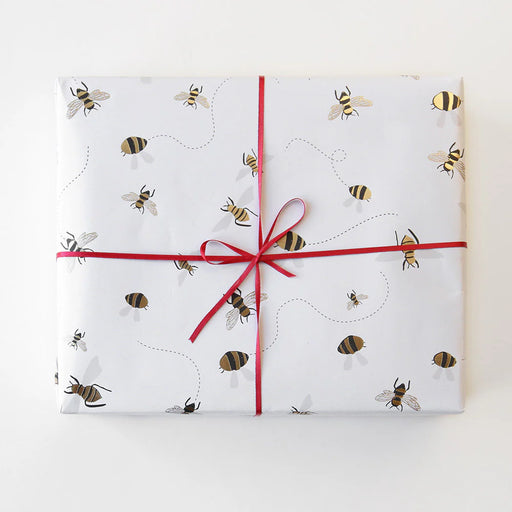 Bees Wrapping Paper & Tags