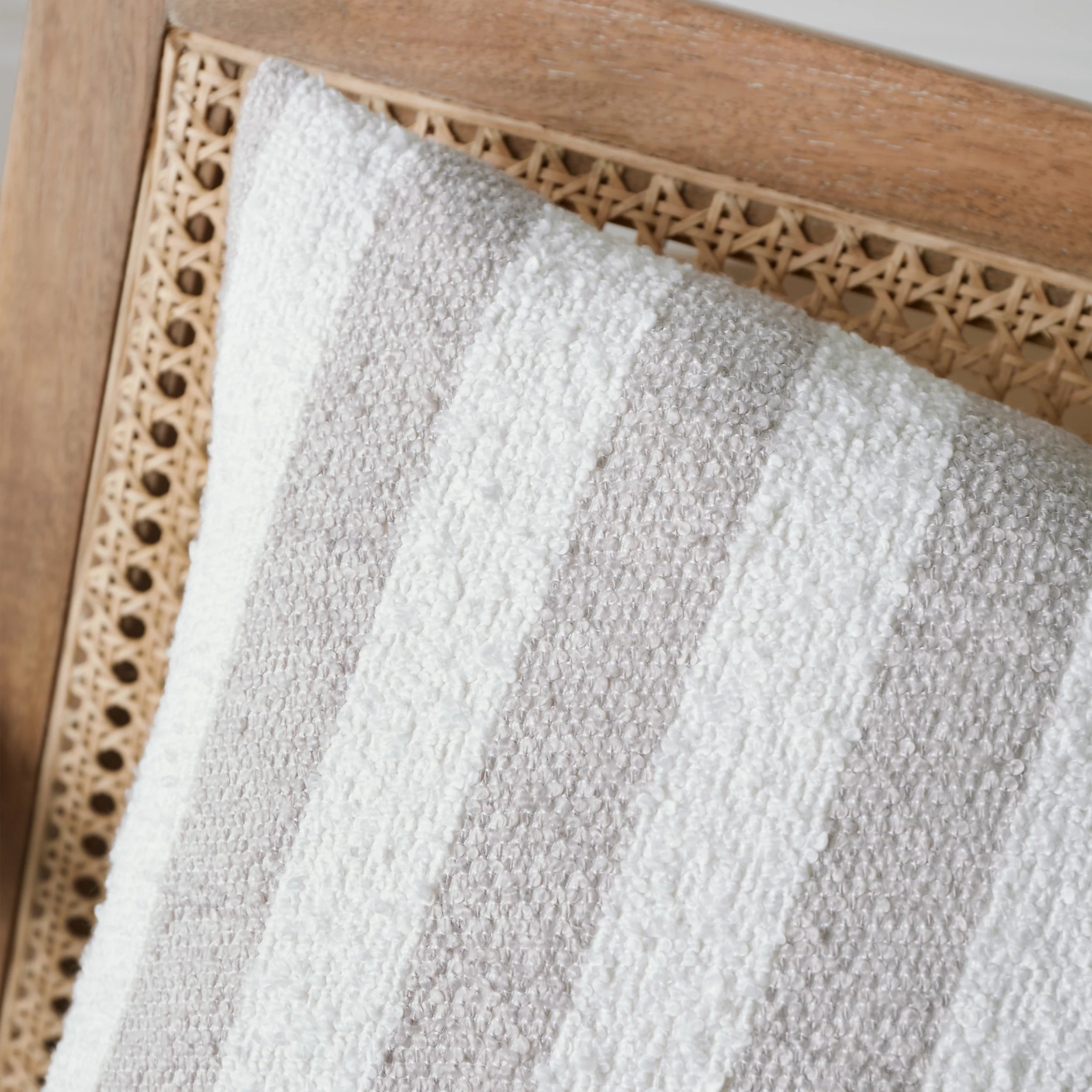 Boucle Stripe | Natural