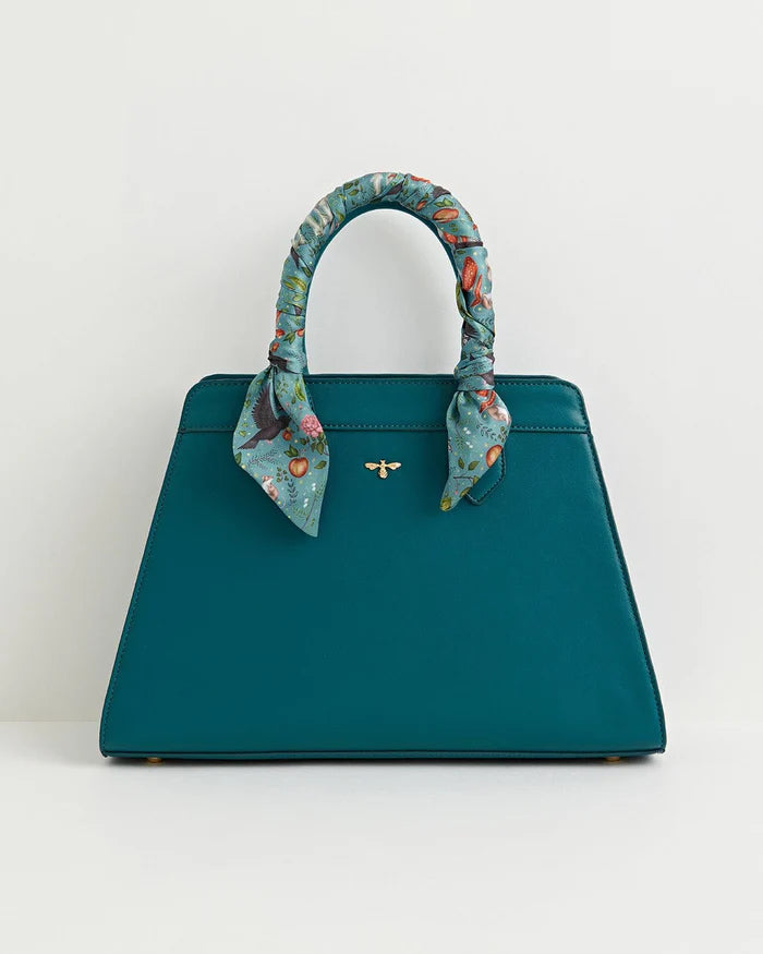 Catherine Rowe Into The Woods Tote | Teal