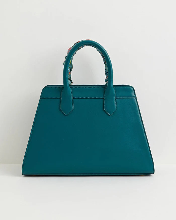 Catherine Rowe Into The Woods Tote | Teal