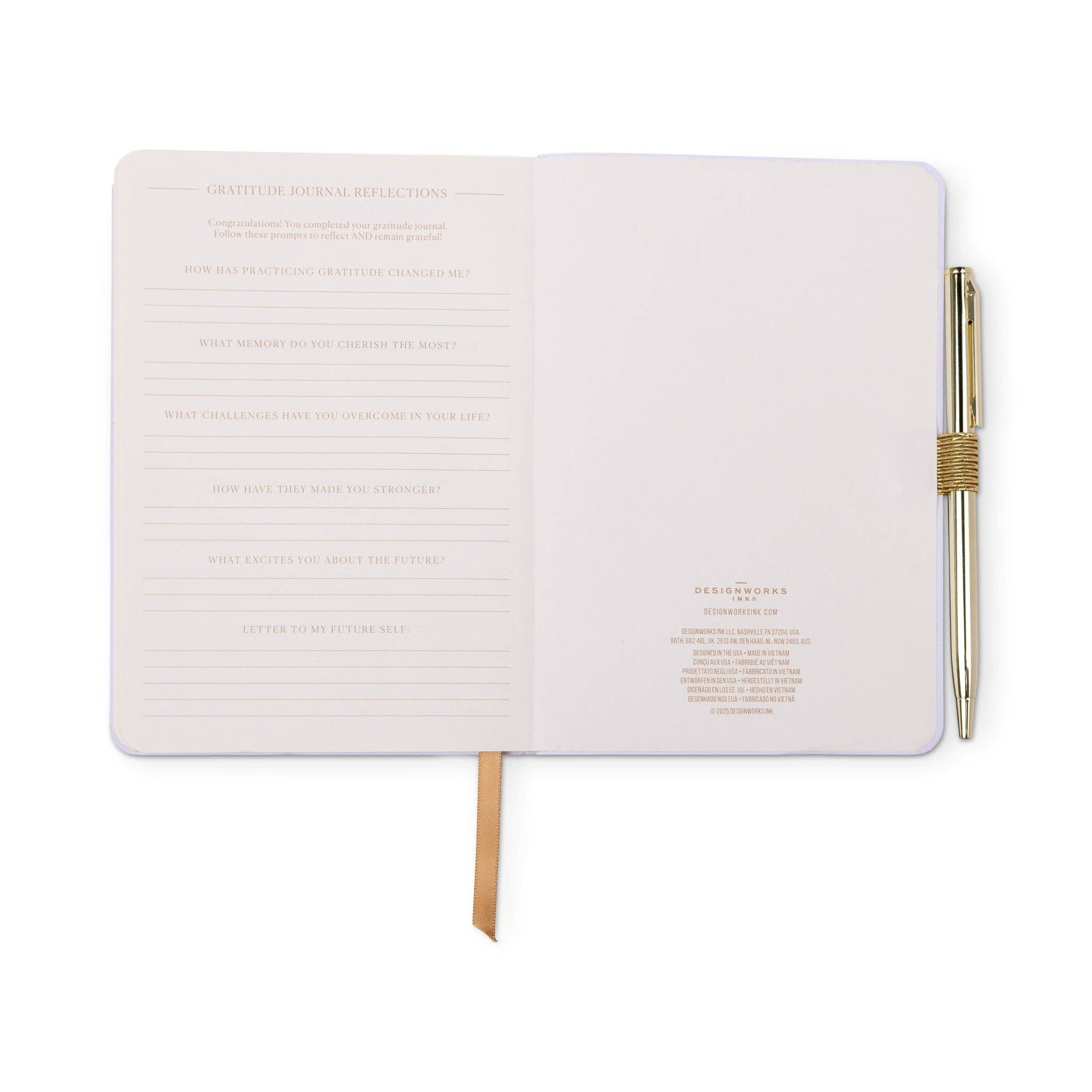 Gratitude Journal with Pen | Grateful