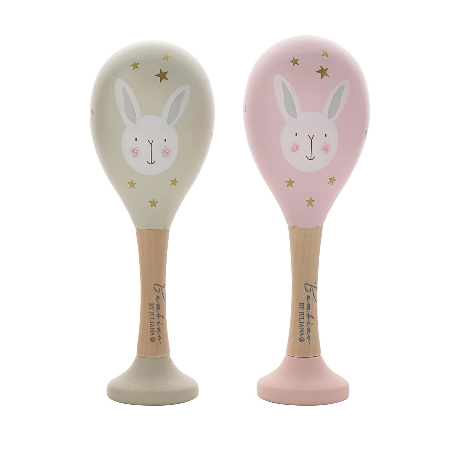 Pink Bunny Maracas