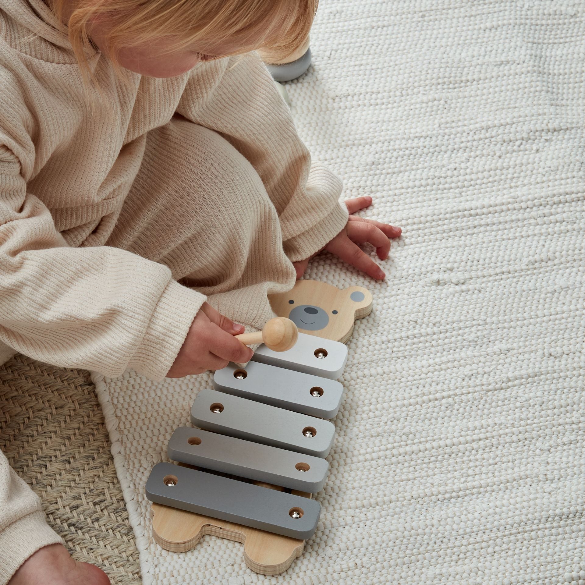 Wooden 'Teddy' Xylophone