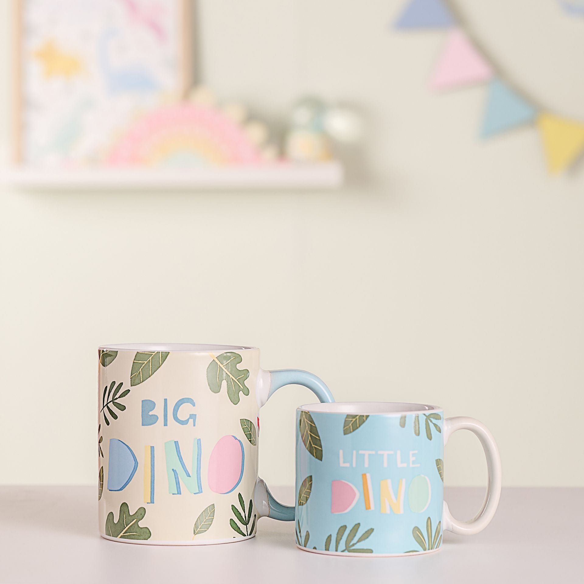 Dinosaur Mug Set