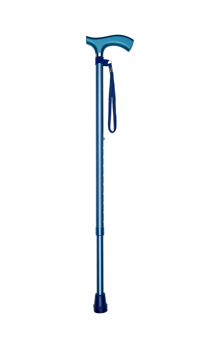 Blue Crutch Handle Adjustable Stick