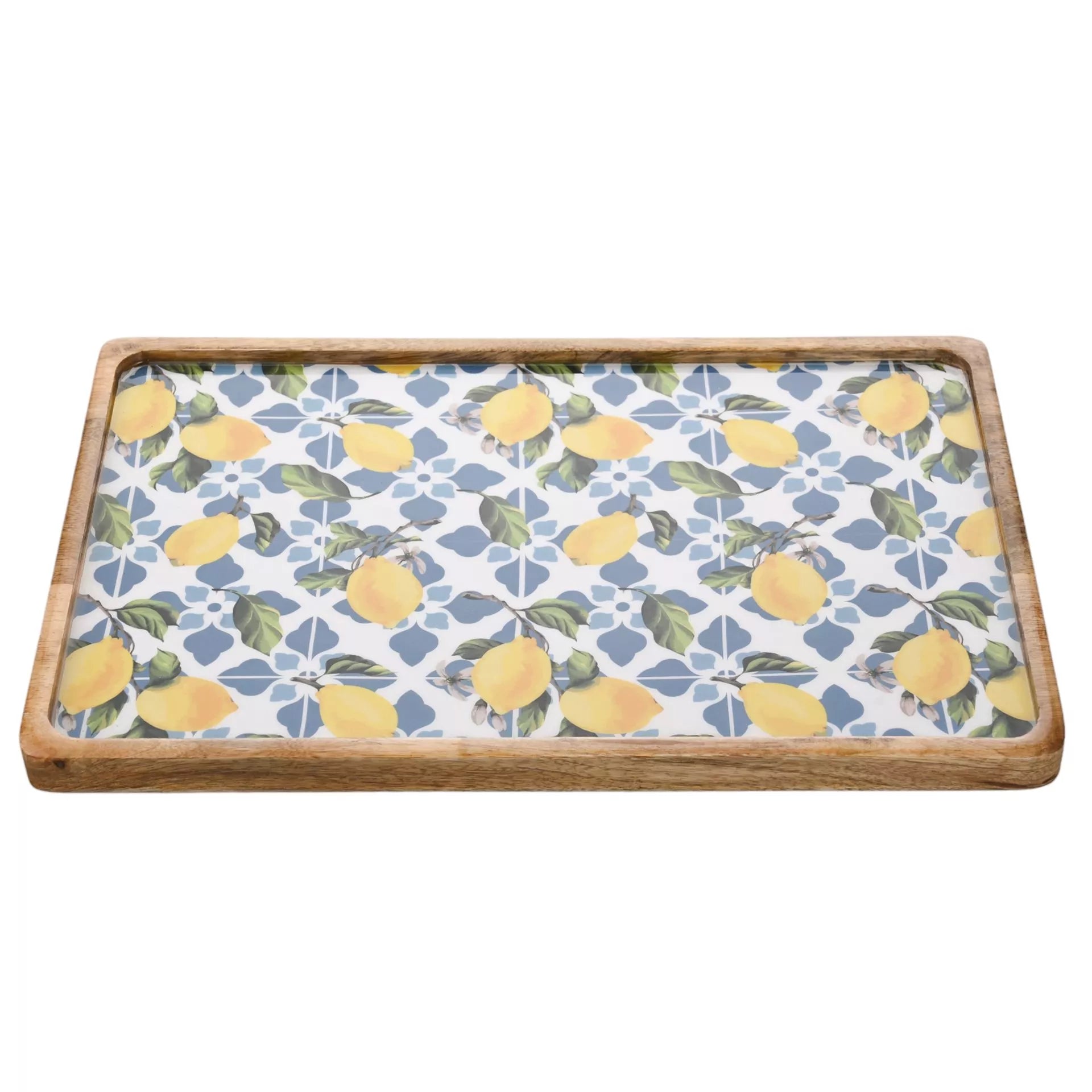 Mango Wood Tray | Lemons
