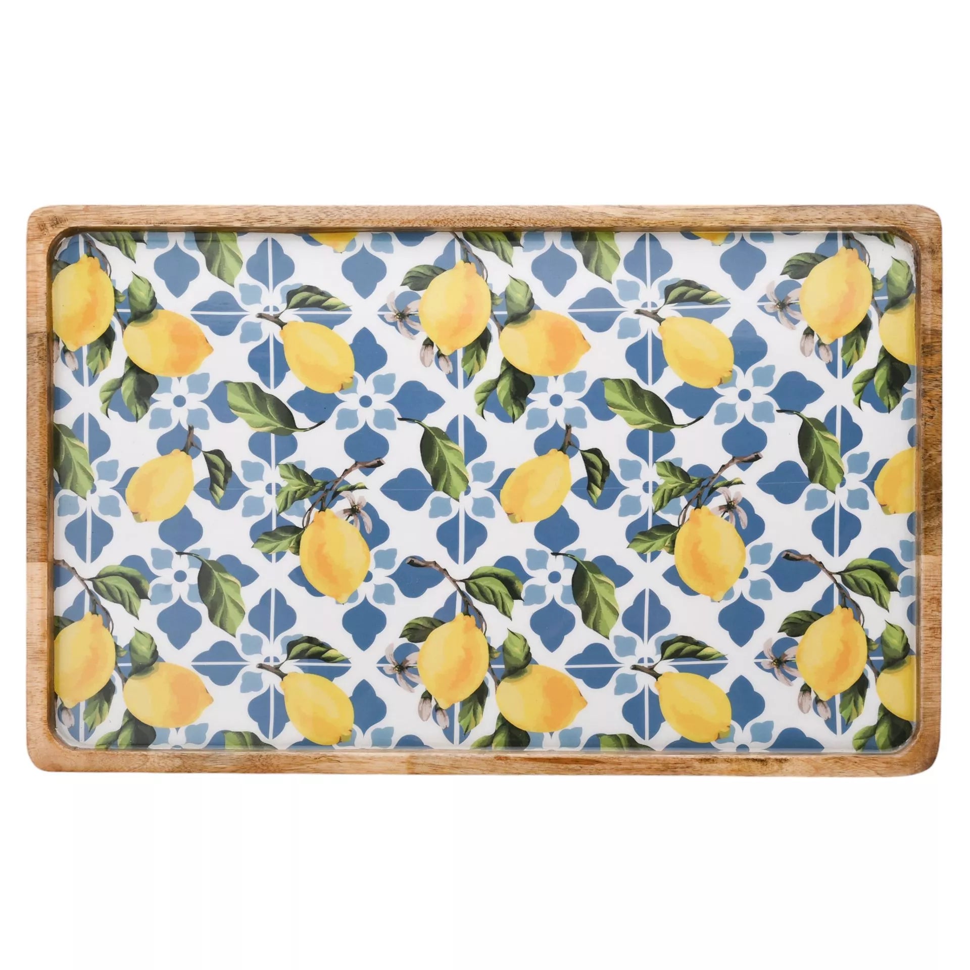 Mango Wood Tray | Lemons