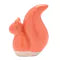 Orange Ceramic Squirrel