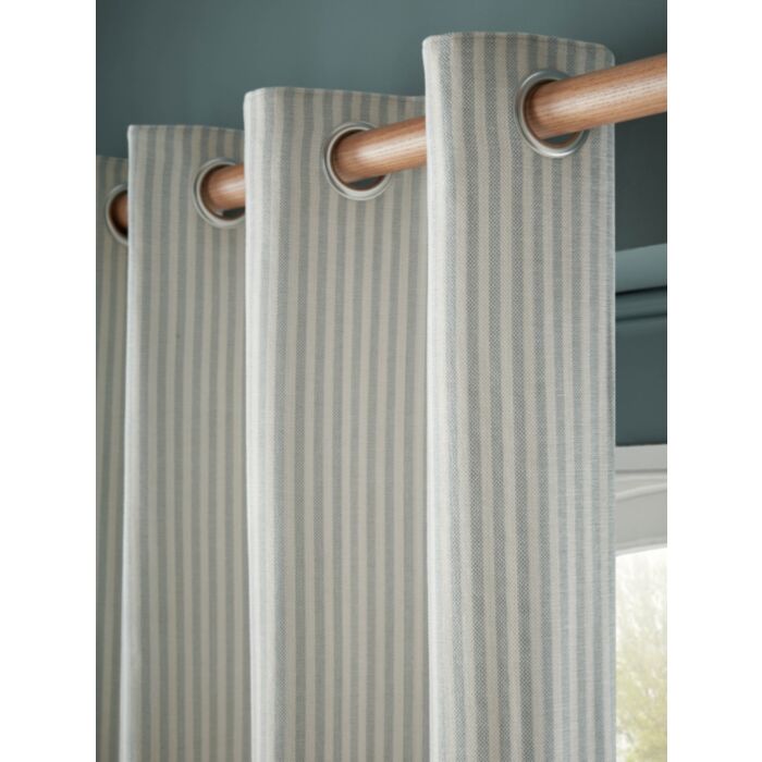 Cornish Chenille Blue | Curtains