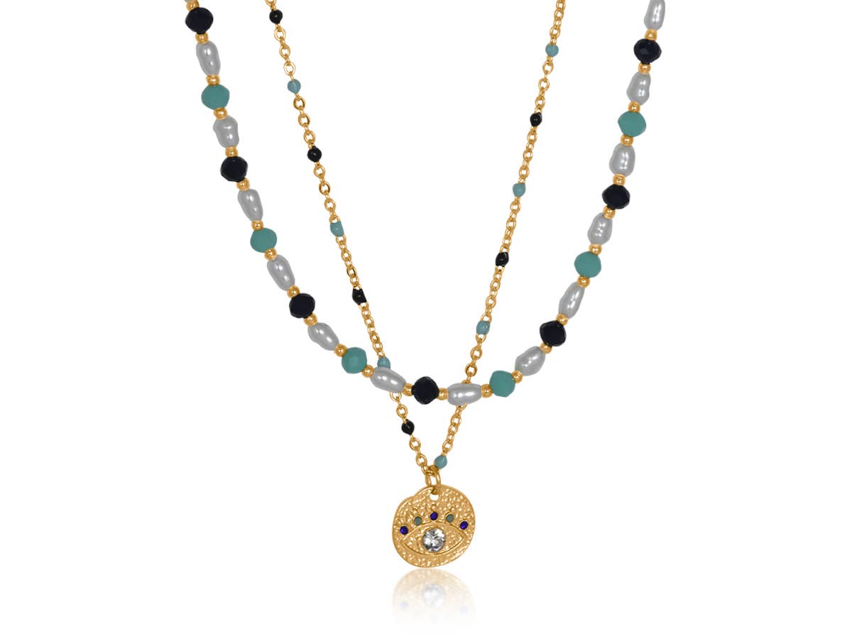 Casis | Two-tone Necklace