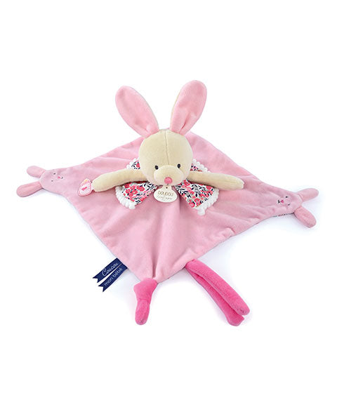 Pink Bunny Flat Cuddly Toy