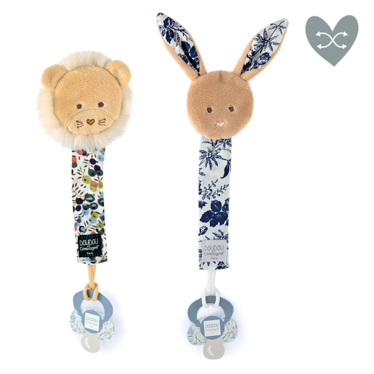 Boh'aime Lion Pacifier Clip