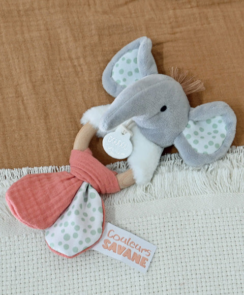 Baby Elephant Rattle