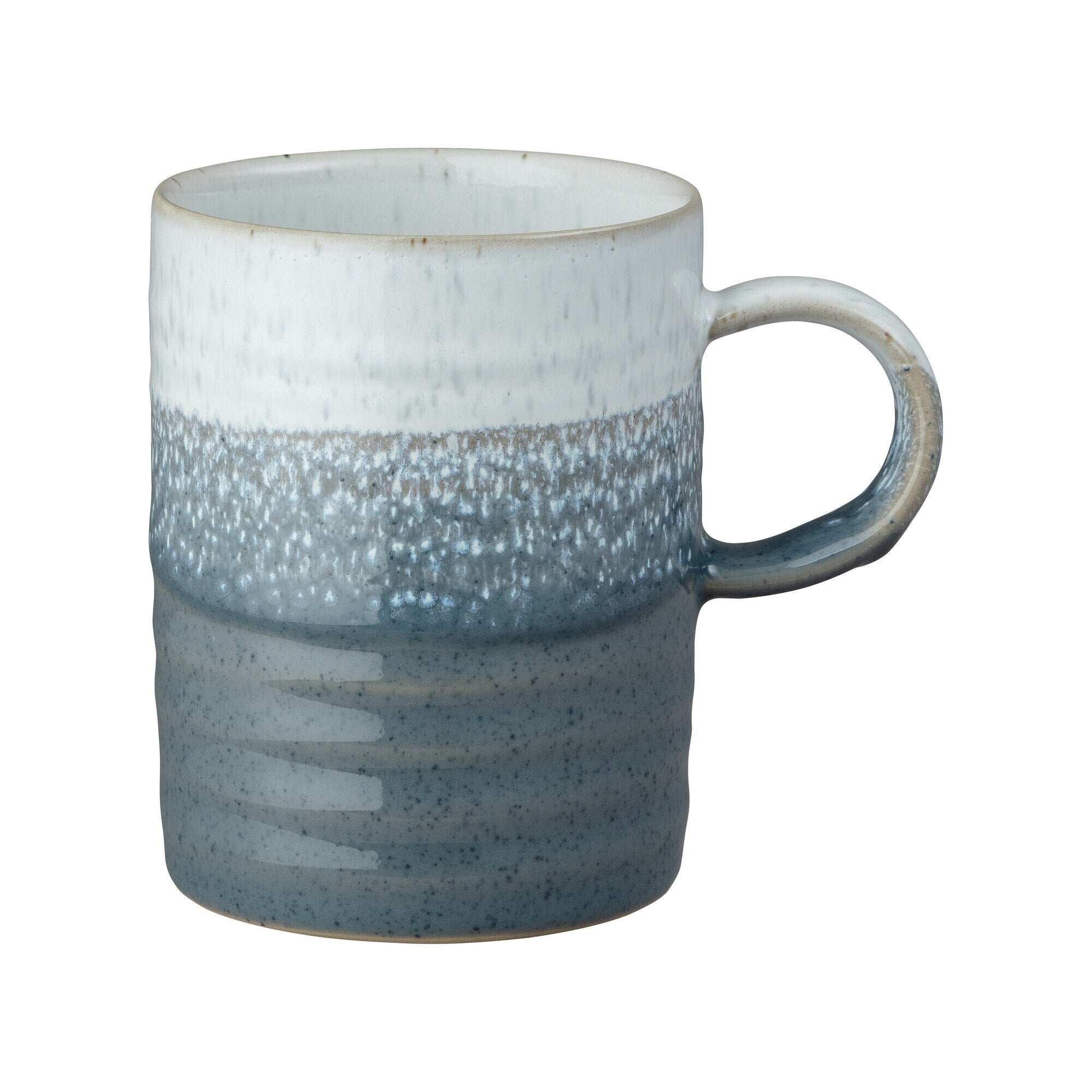 Kiln Accents Slate | Ridged Mug