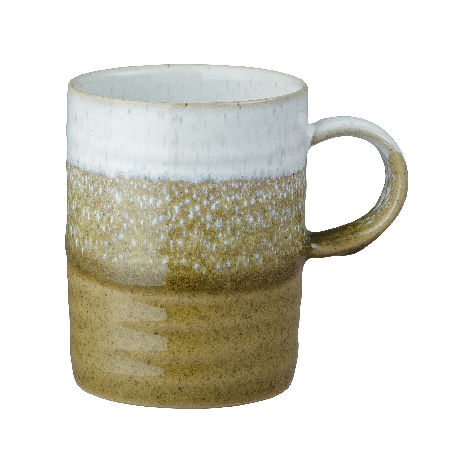 Kiln Accents Ochre | Ridged Mug