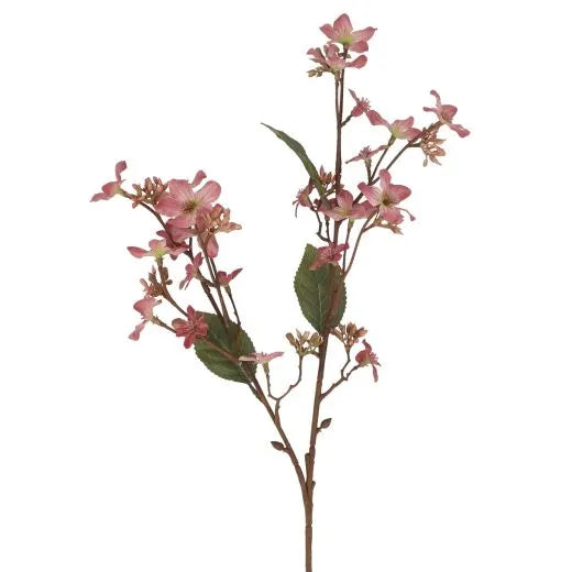 Dusky Pink Tung Blossom Spray