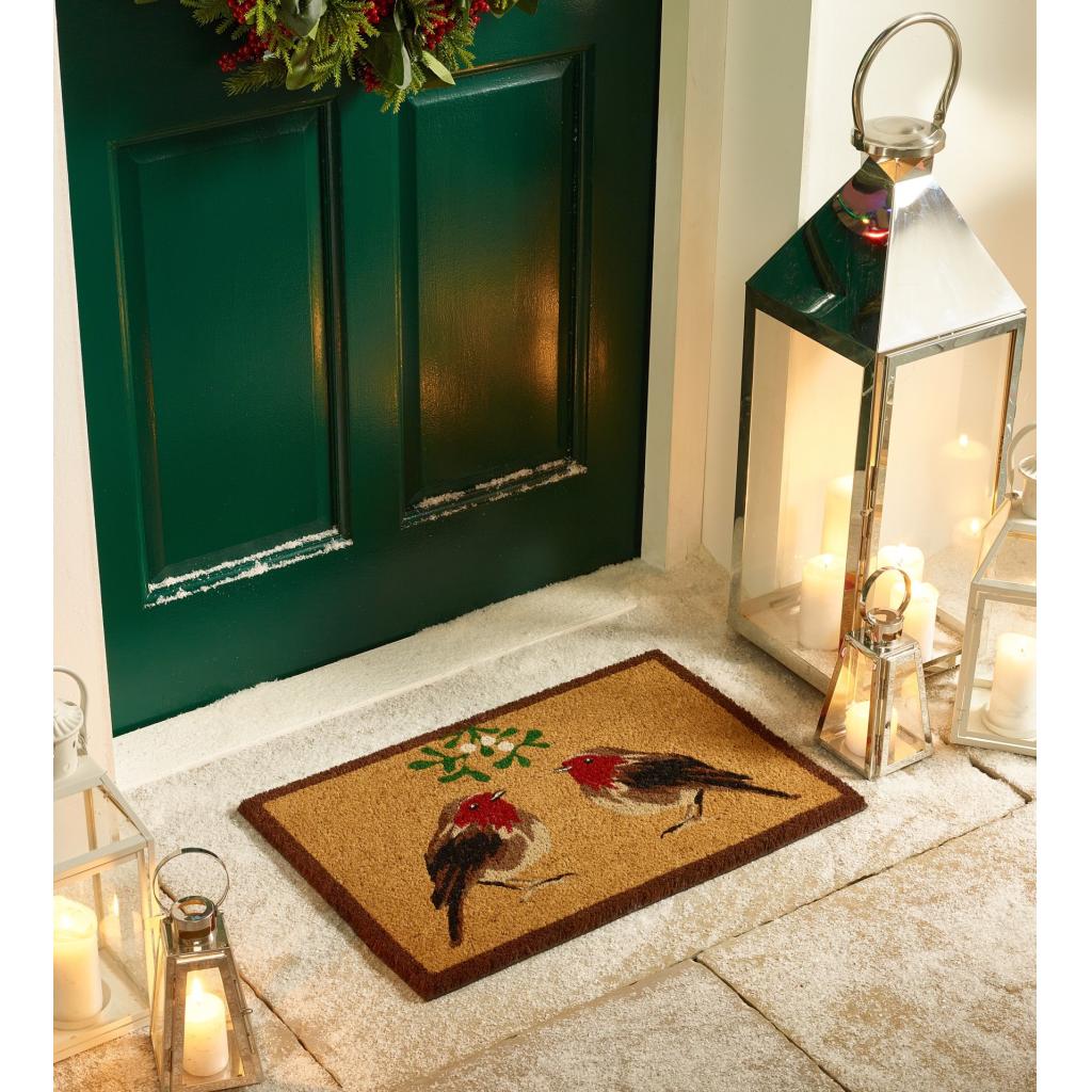 Christmas Robins | Outdoor Mat