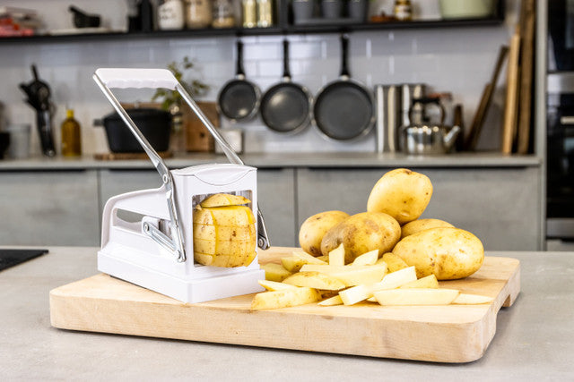 Potato Chipper with Interchangeable Blades