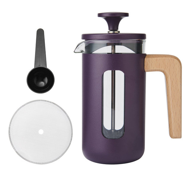 Pisa 3 Cup Cafetiere | Purple