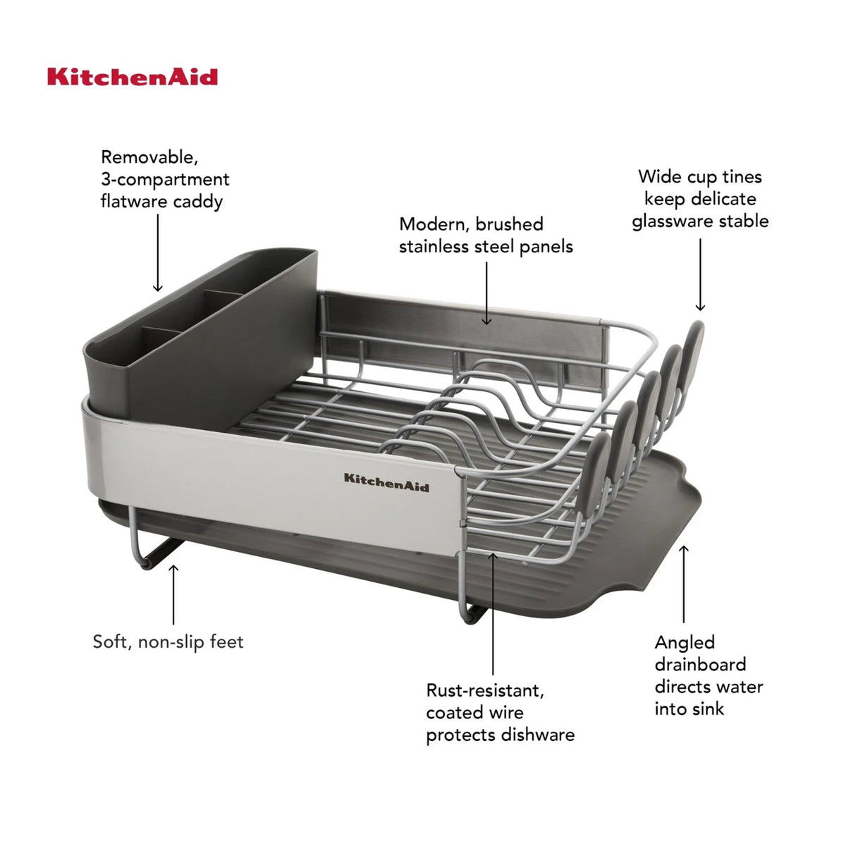 KitchenAid Compact Dish-Drying Rack