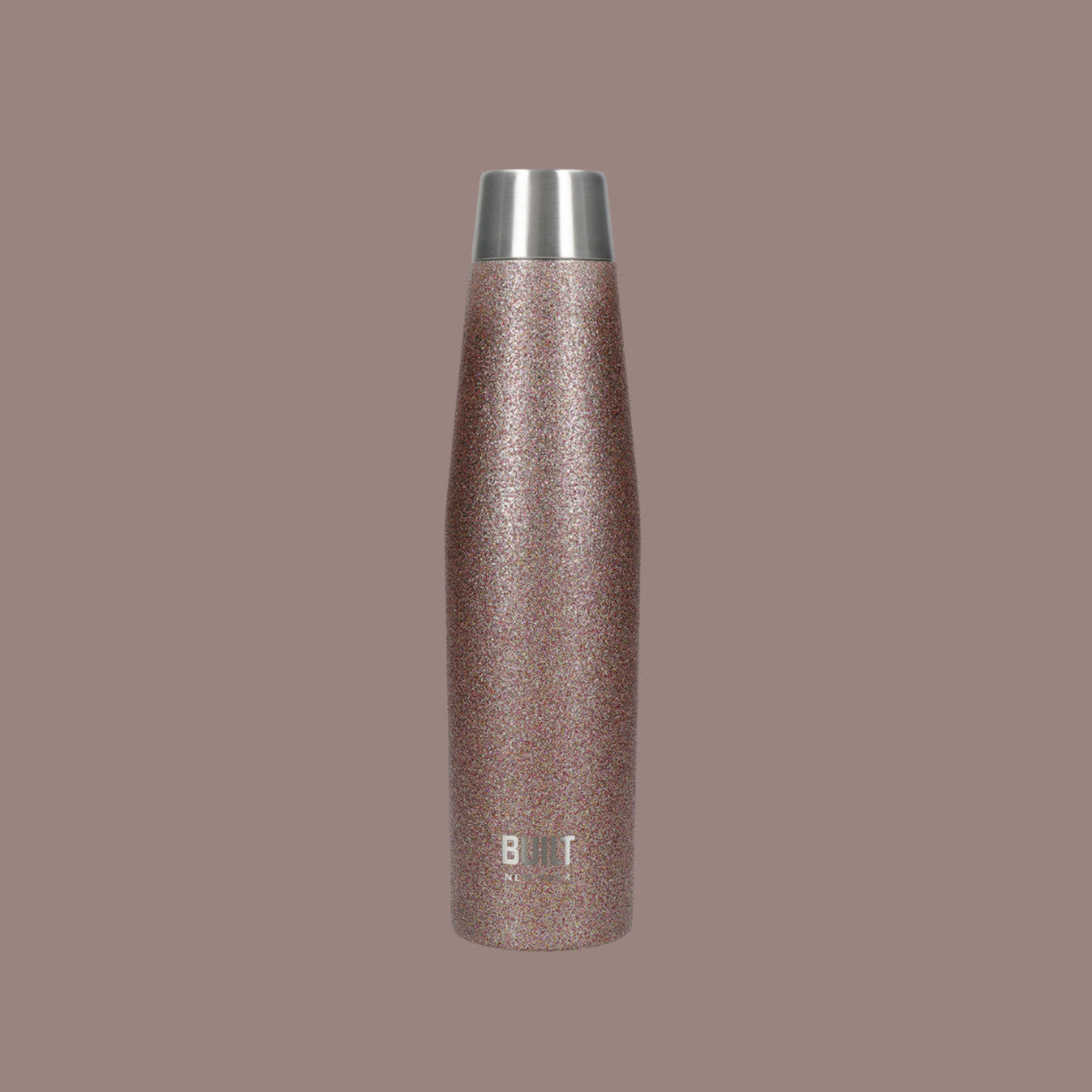 Rose Gold Glitter Hydration Bottle