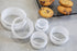 Set of Seven Plastic Double Edged Biscuit / Pastry Cutters