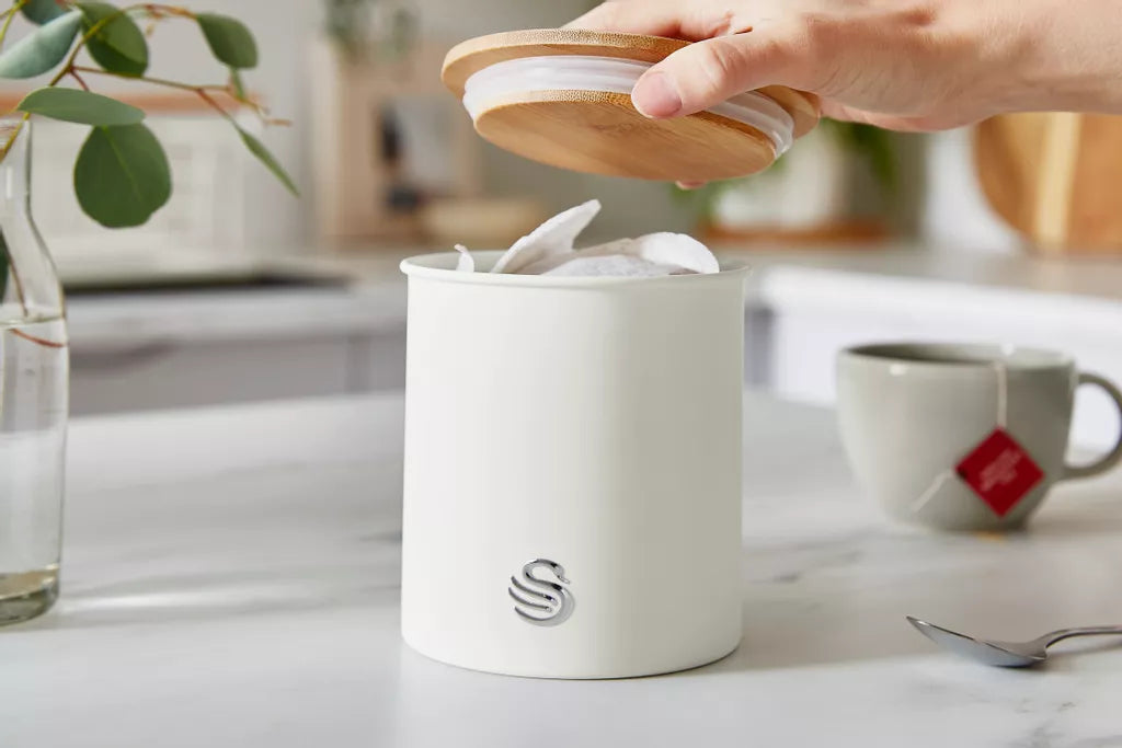 Storage Canisters Set of 3 | White