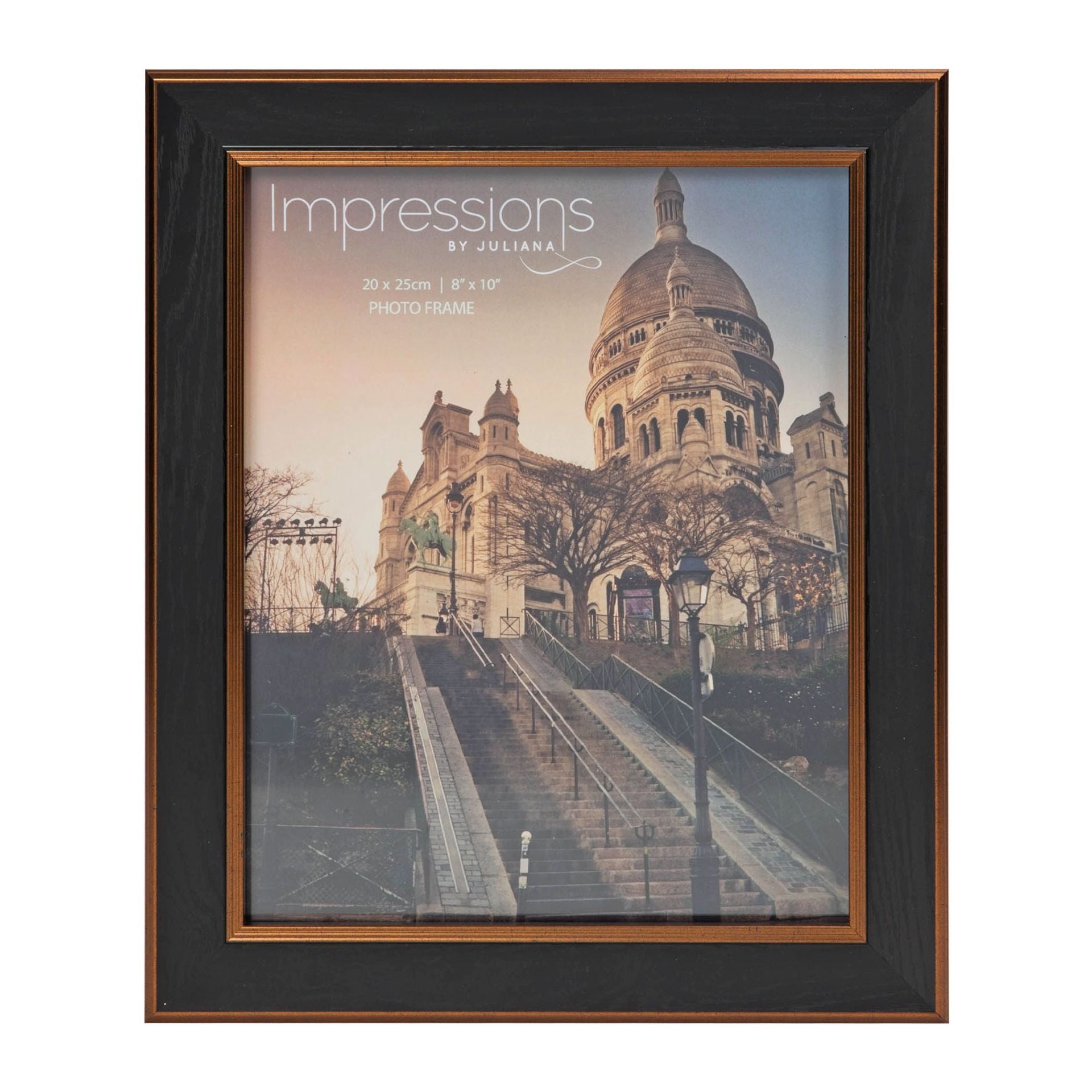 Impressions Black & Gold Photo Frames